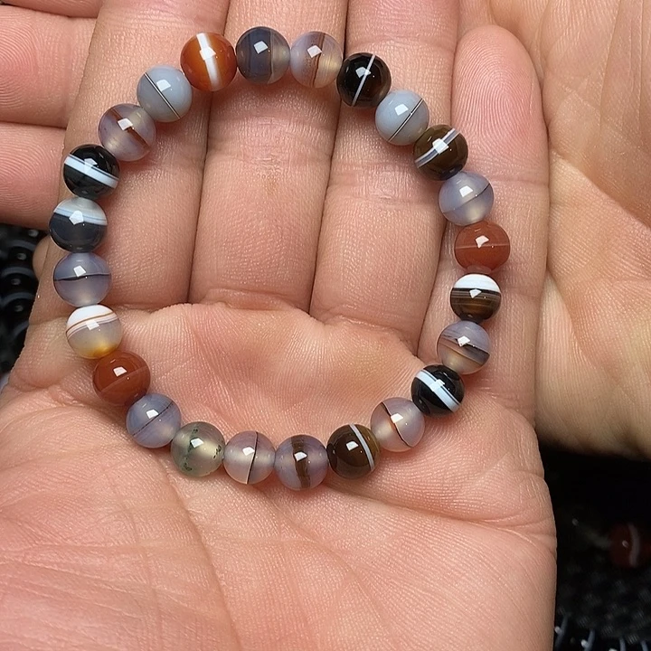 玛瑙/玉髓手链未镶嵌
