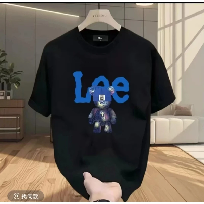 B【一折粉丝福利】夏季潮牌男女同款百搭圆领T恤