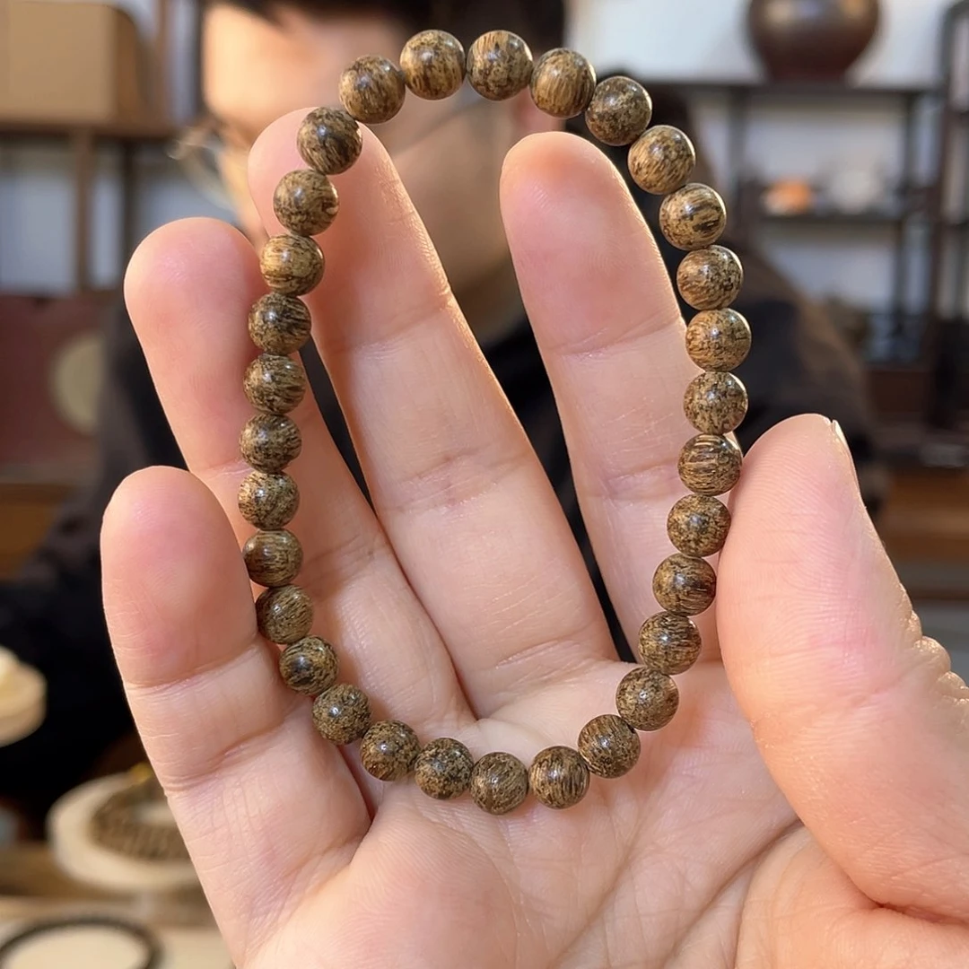 沉香手串文莱6mm,2.94g