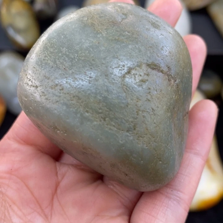 和田玉未镶嵌挂件87