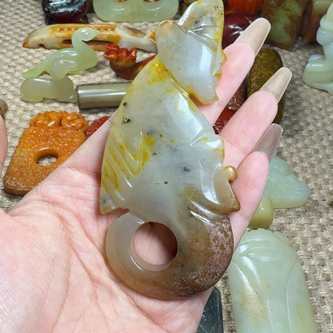 吊坠白玉菩提挂件