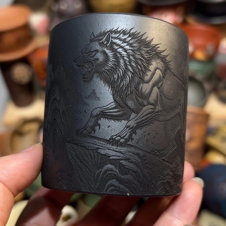 茶杯紫砂宜兴紫砂主人杯