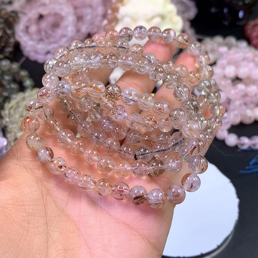 水晶手链未镶嵌天然
