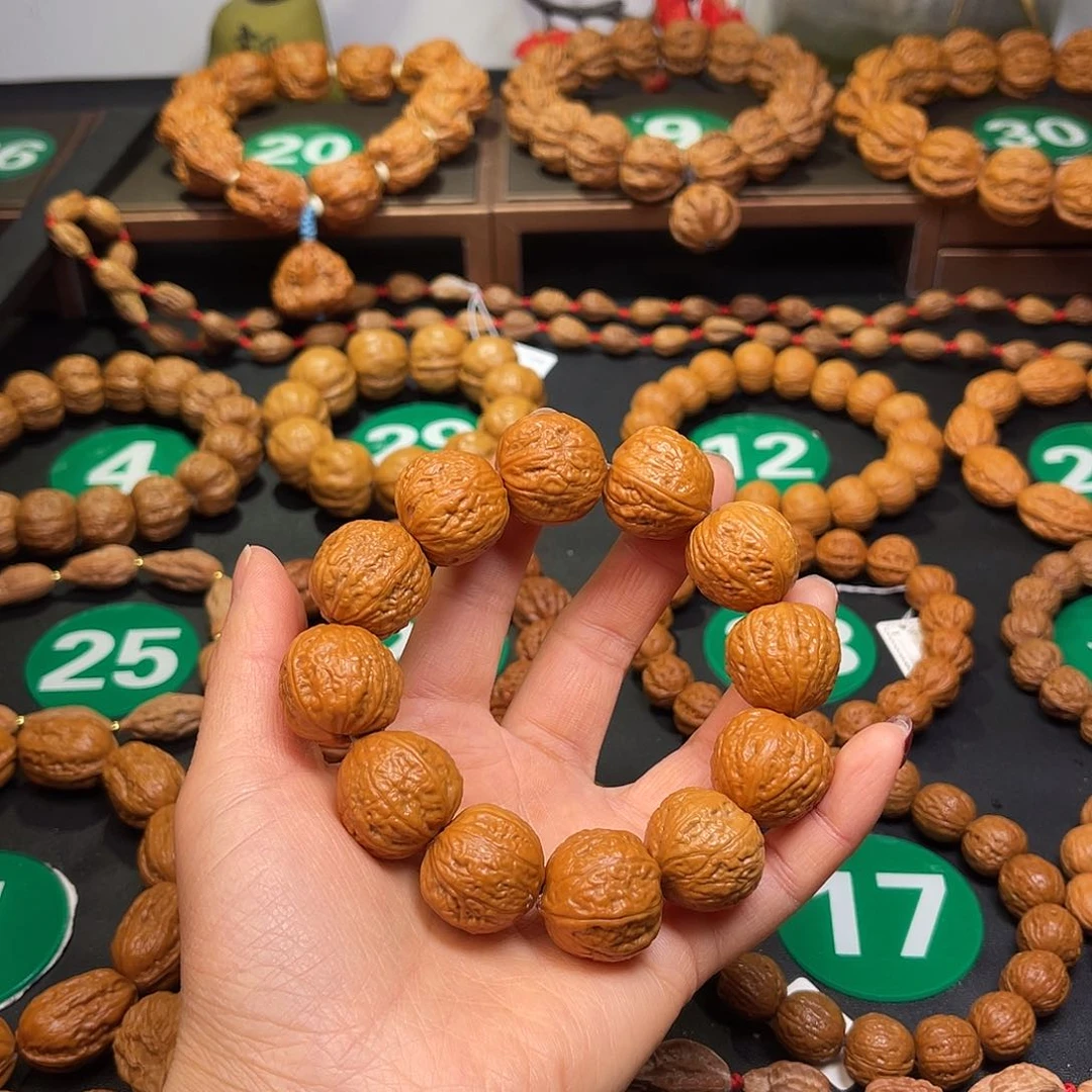 文玩核桃手串22尺寸蛙头