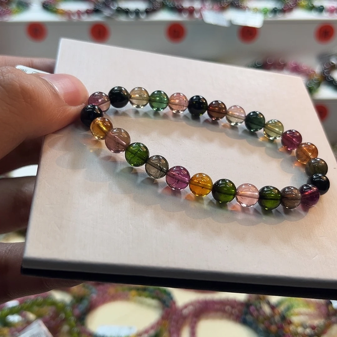 未镶嵌碧玺手链碧玺