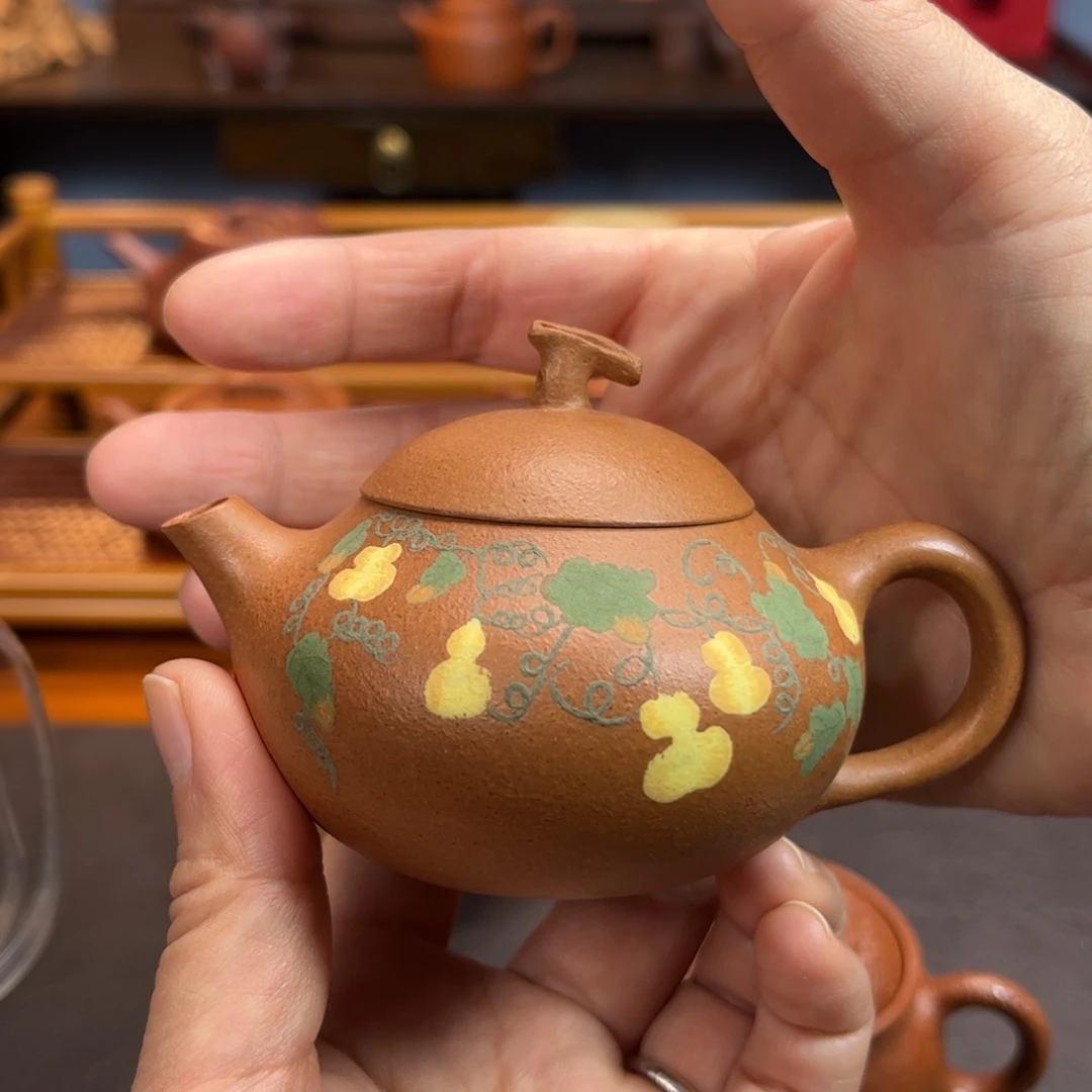 茶壶紫砂宜兴紫砂壶半手工制作