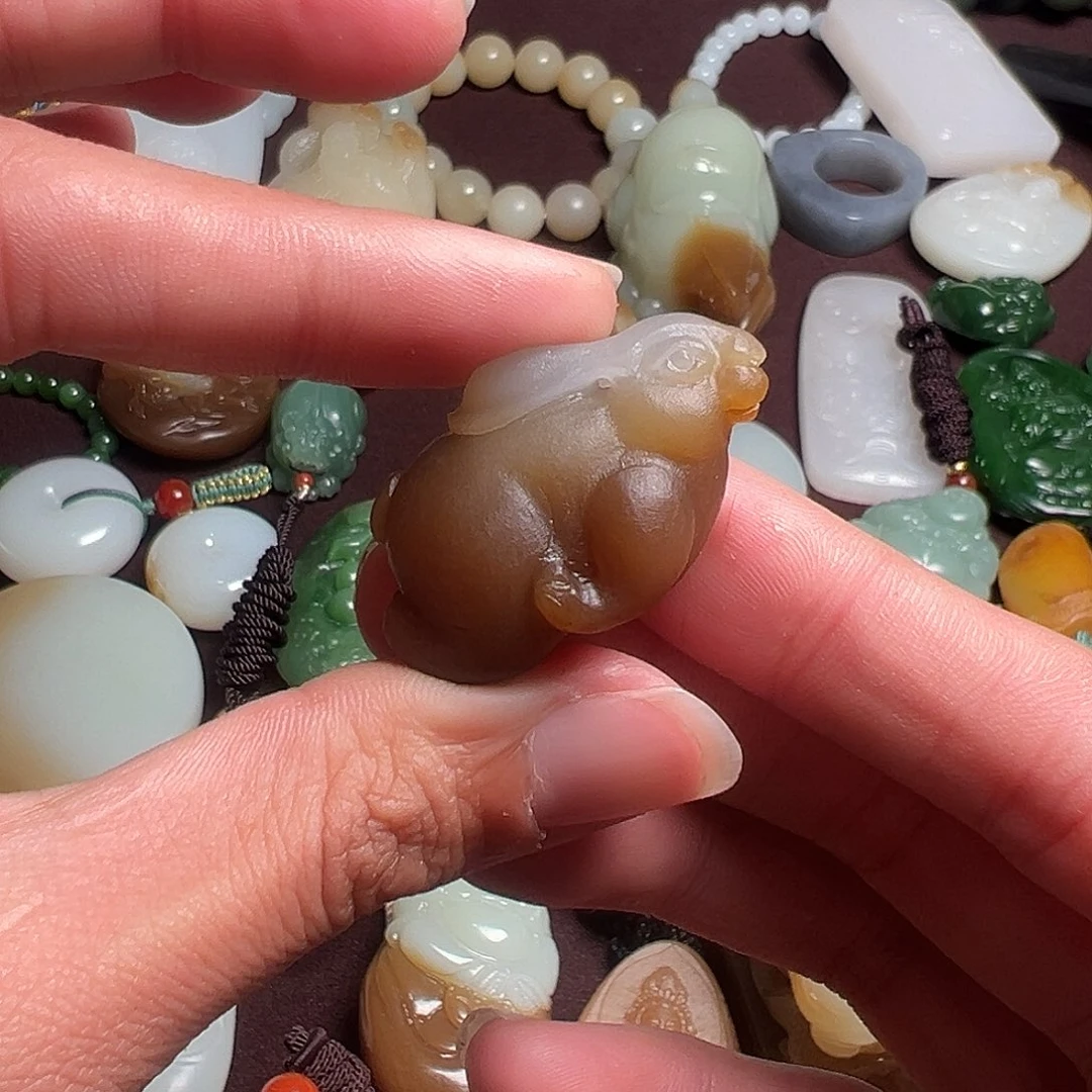 和田玉挂件未镶嵌