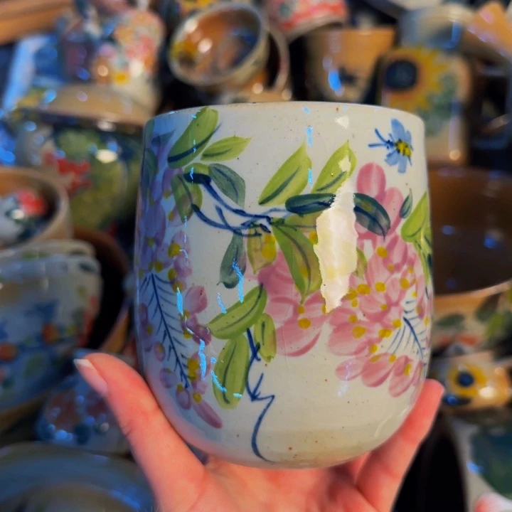 瓷片景德镇陶瓷手工手绘