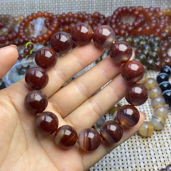 玛瑙/玉髓手链未镶嵌