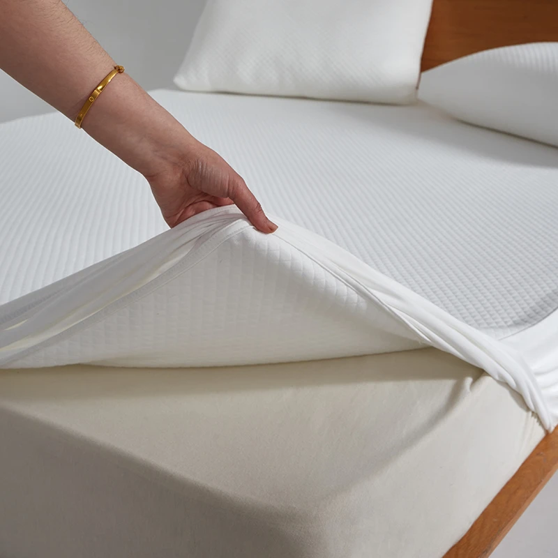 纯棉床笠单件全棉床罩床垫席梦思保护罩床套罩防尘罩套床单全包