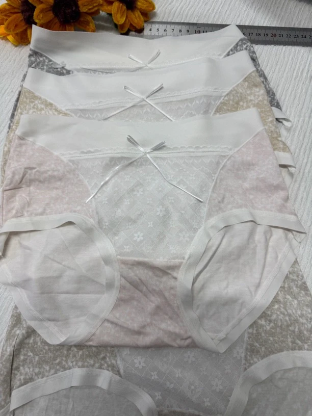 森色系00739清新少女短裤中腰包臀纯棉裆女士三角裤