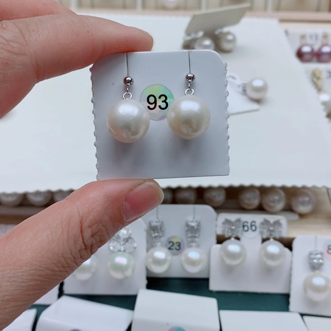 淡水珍珠颈饰银S925镶嵌