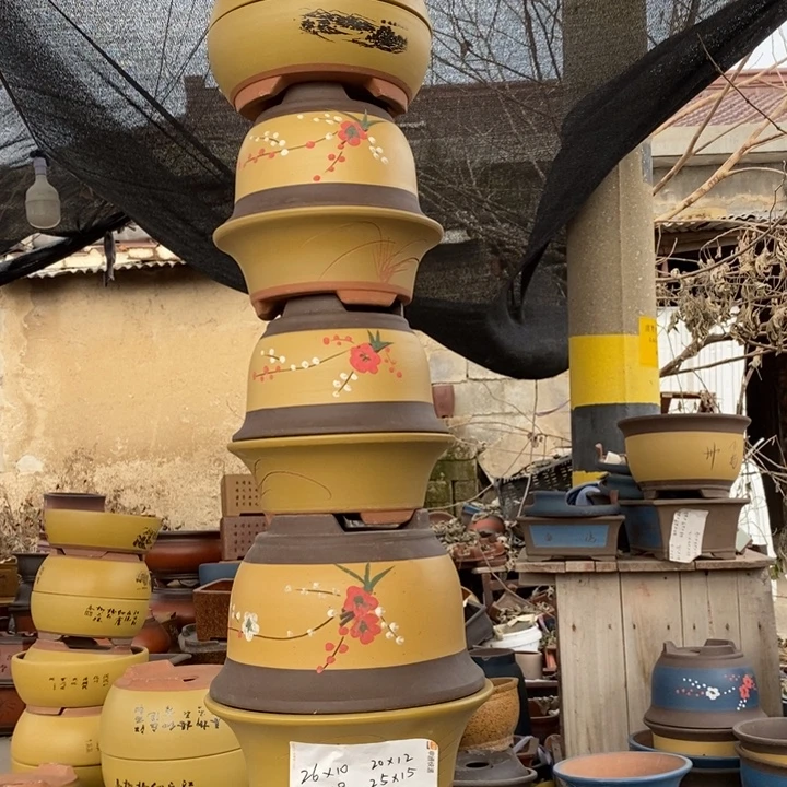 紫砂花盆紫砂特价包邮