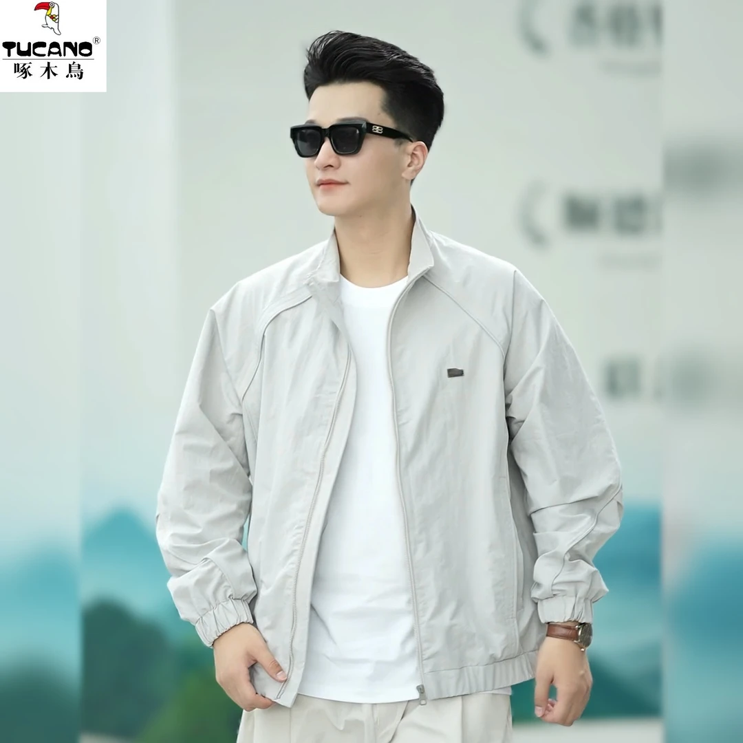 TUCANO/啄木鳥男士秋季新款立领夹克外套休闲宽松潮流百搭