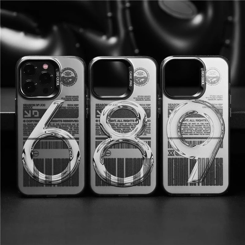 潮流数字适用苹果14手机壳iPhone15promax新款x保护套15plus简13