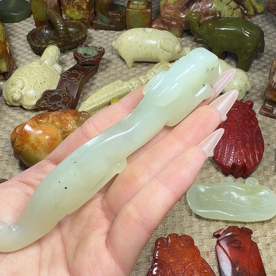 白玉菩提吊坠挂件