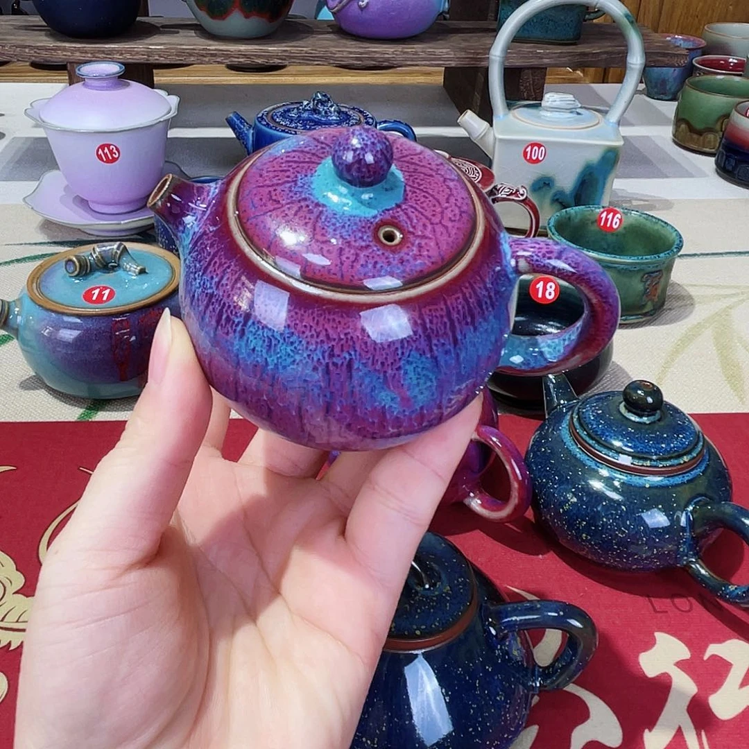 壶禹州钧瓷艺术作品