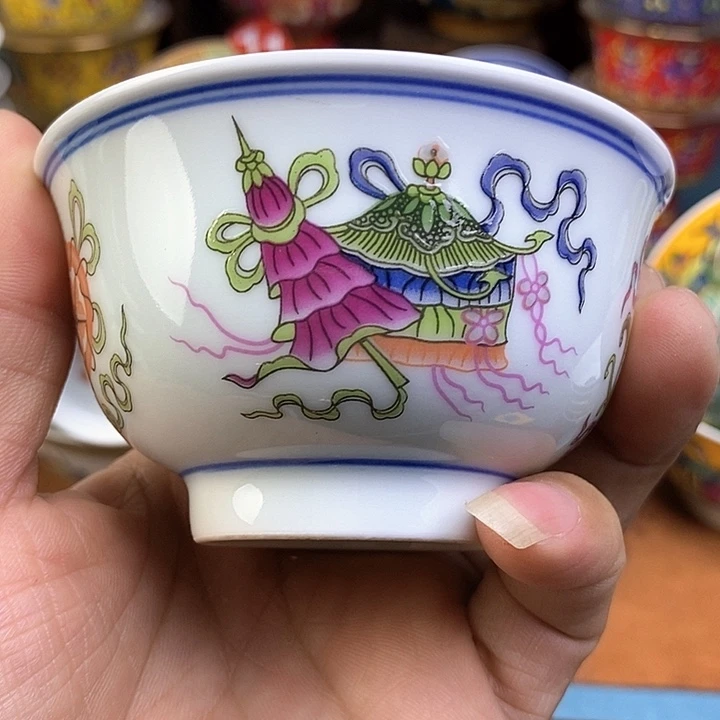 景德镇陶瓷藏式茶碗