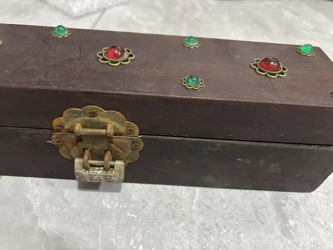 【闪购链接】带锁宝石盒工艺品摆件