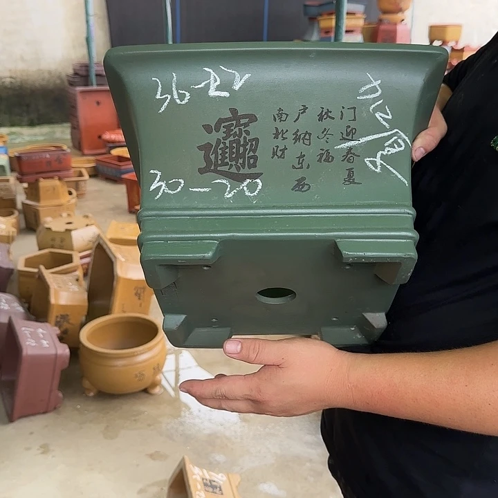 紫砂花盆这是我第一