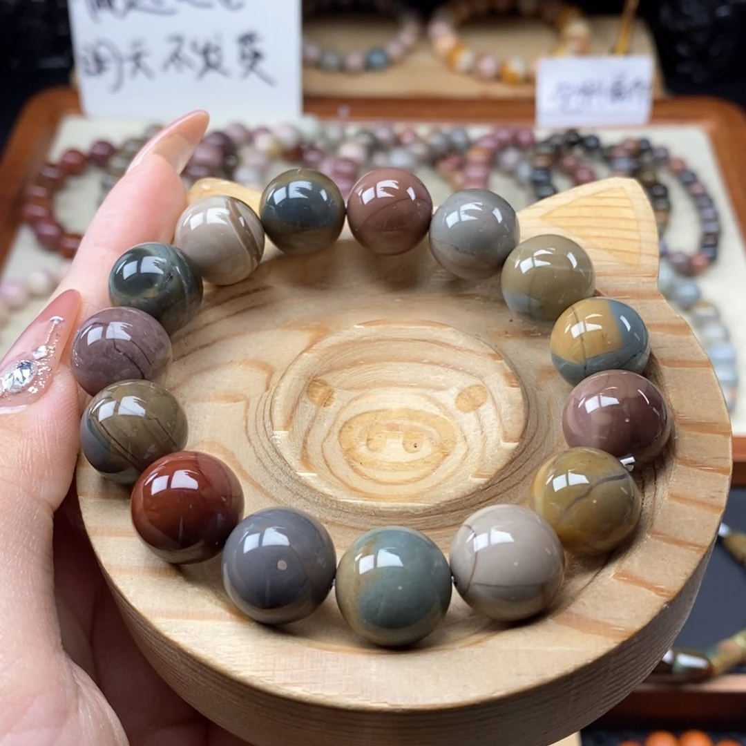 石英质玉手链未镶嵌那***月