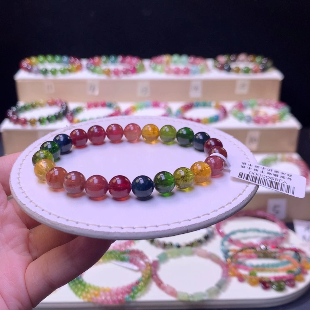 未镶嵌手链碧玺碧玺