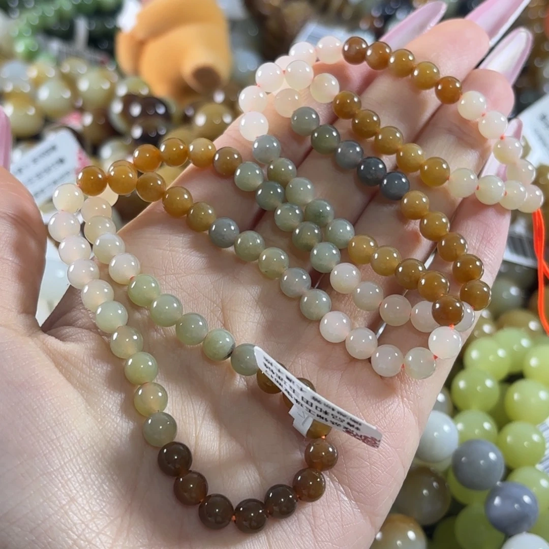 和田玉未镶嵌手链219