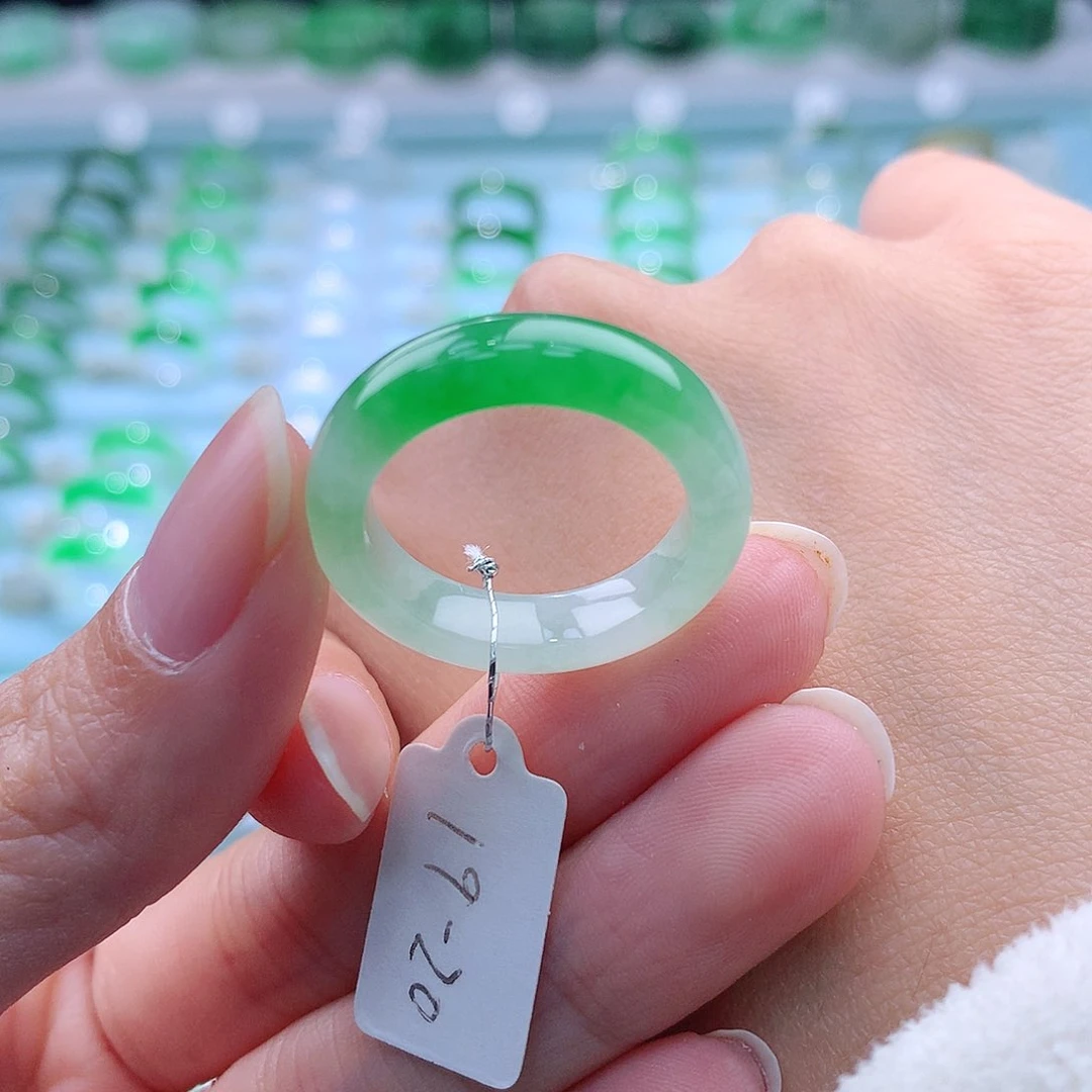 未镶嵌戒指翡翠A货缅甸翡翠