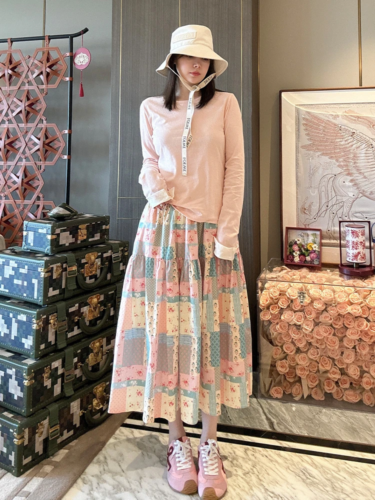 BETTERJOELAY-【热恋岛屿】时尚可爱小裙子百搭半身裙学院风WL9832