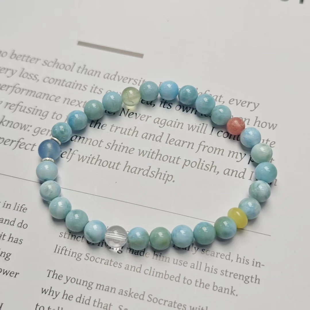 【缤纷夏日】海纹石手链6+(多样发其一) YX177