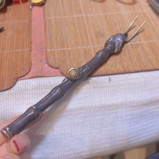 铜中古工艺品摆件