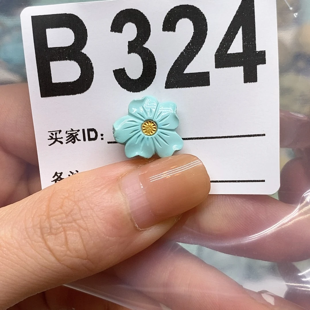 未镶嵌绿松石绿松石配饰定制