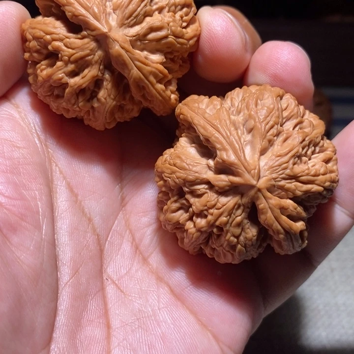 把件文玩核桃46球筋