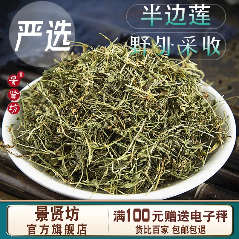 半边莲中药材新鲜干货正品半边连半边旗细米草瓜仁草中草药新货