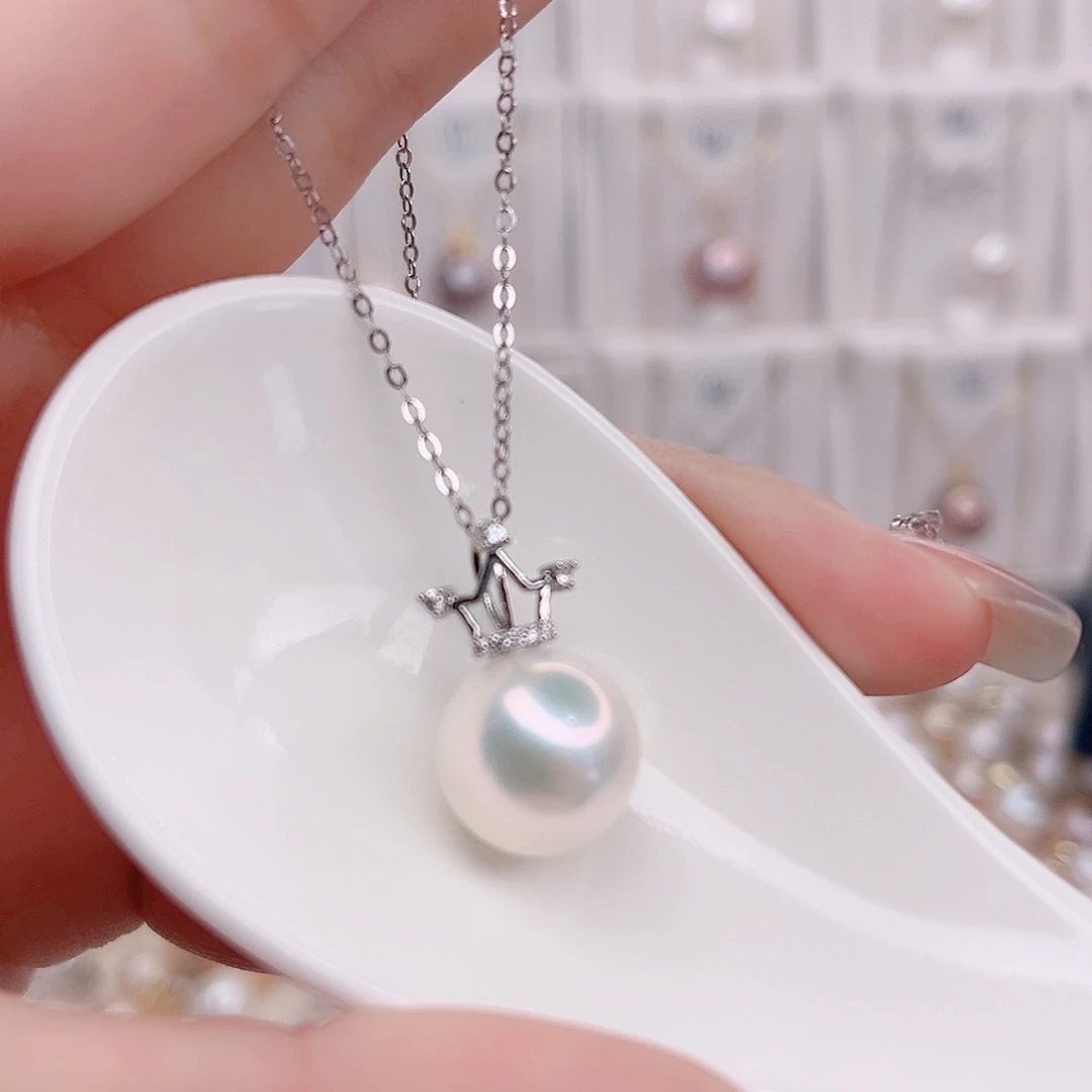 未镶嵌淡水珍珠吊坠(赠链)