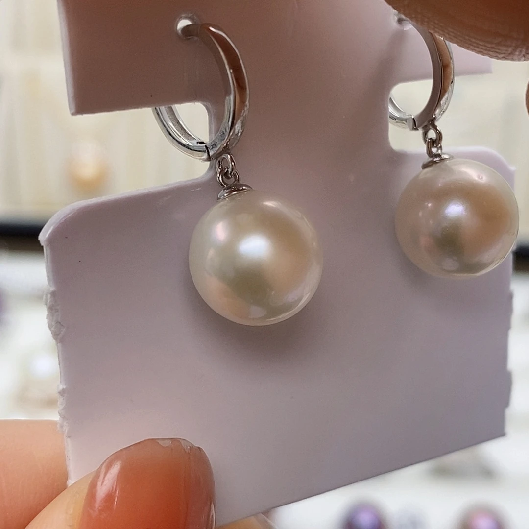 淡水珍珠颈饰银S925镶嵌