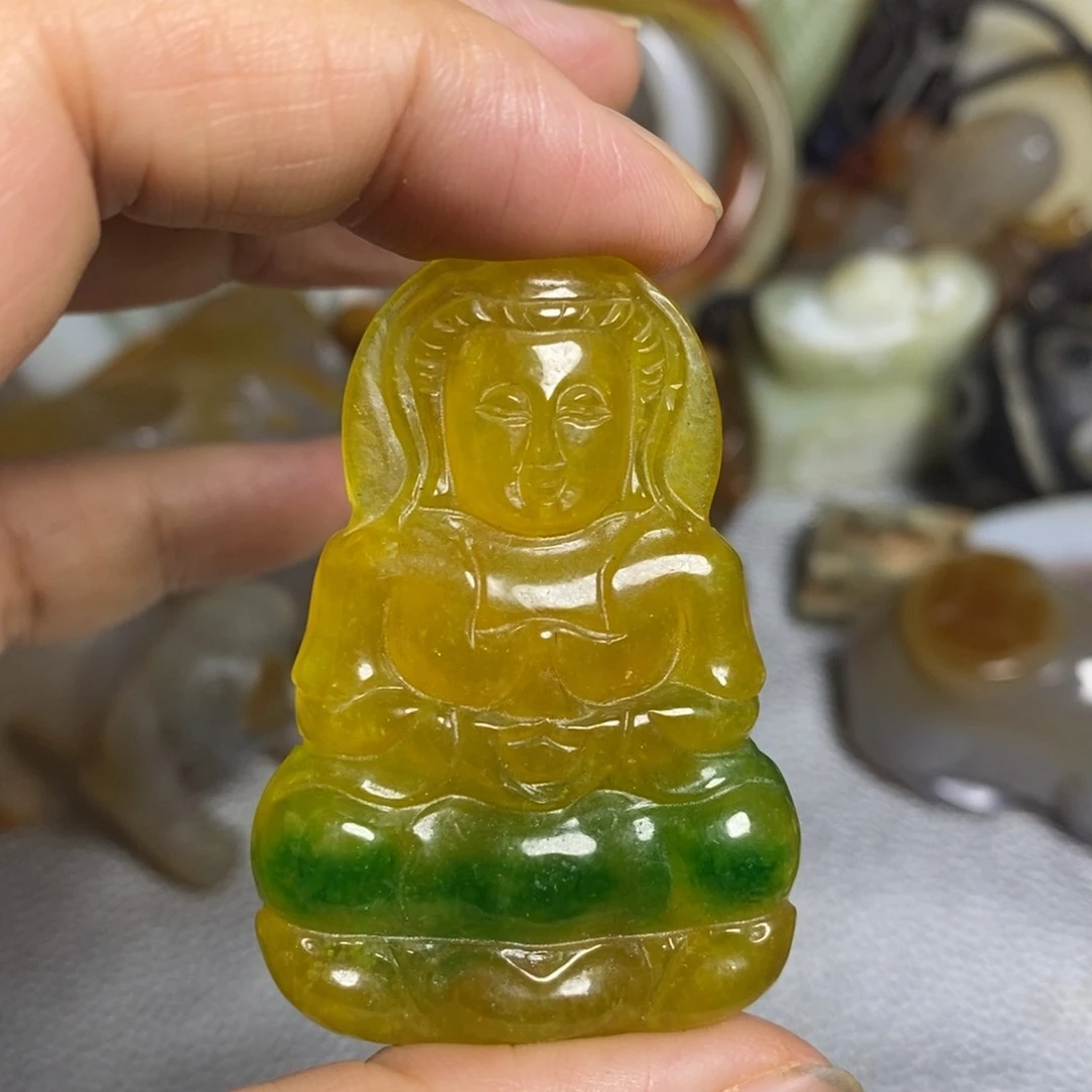 和田玉（糖玉）未镶嵌颈饰