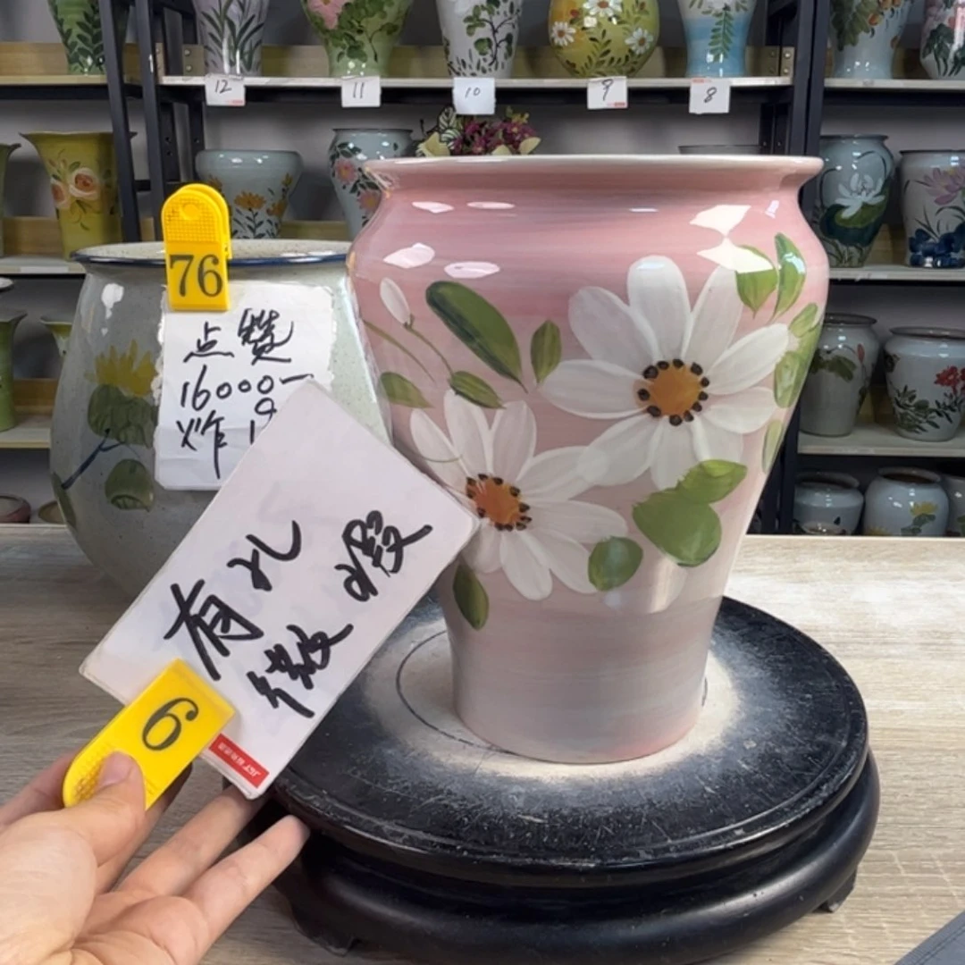 罐1tc景德镇陶瓷花盆