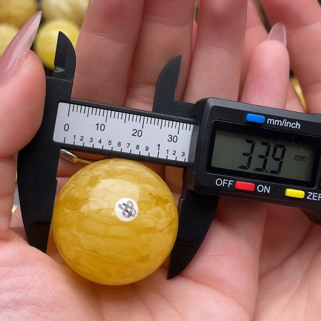 琥珀未镶嵌裸石蜜蜡金橘虎皮妖花微瑕