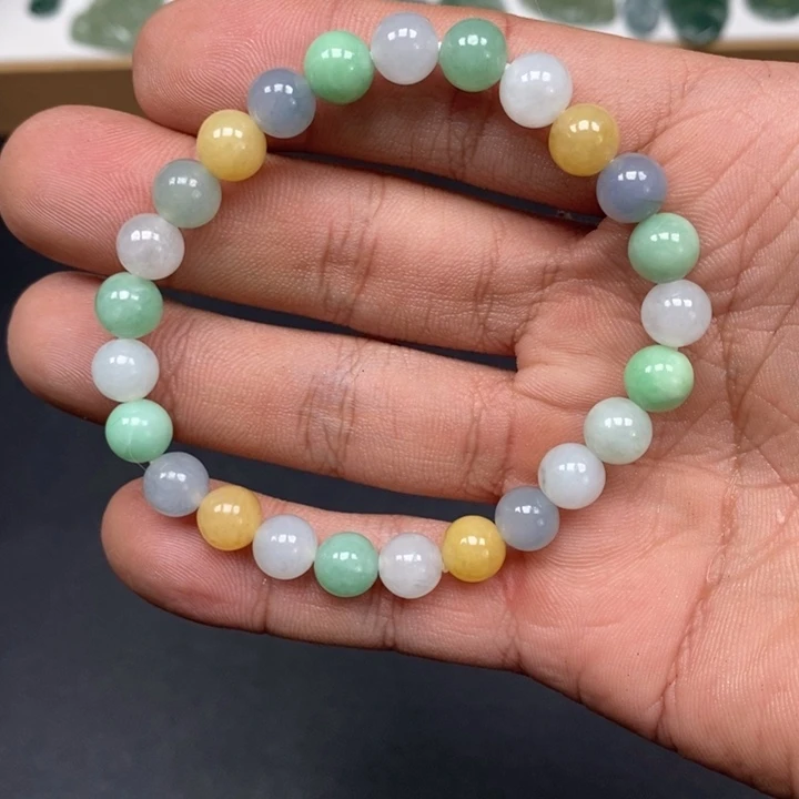 翡翠未镶嵌手链天然a货翡翠40