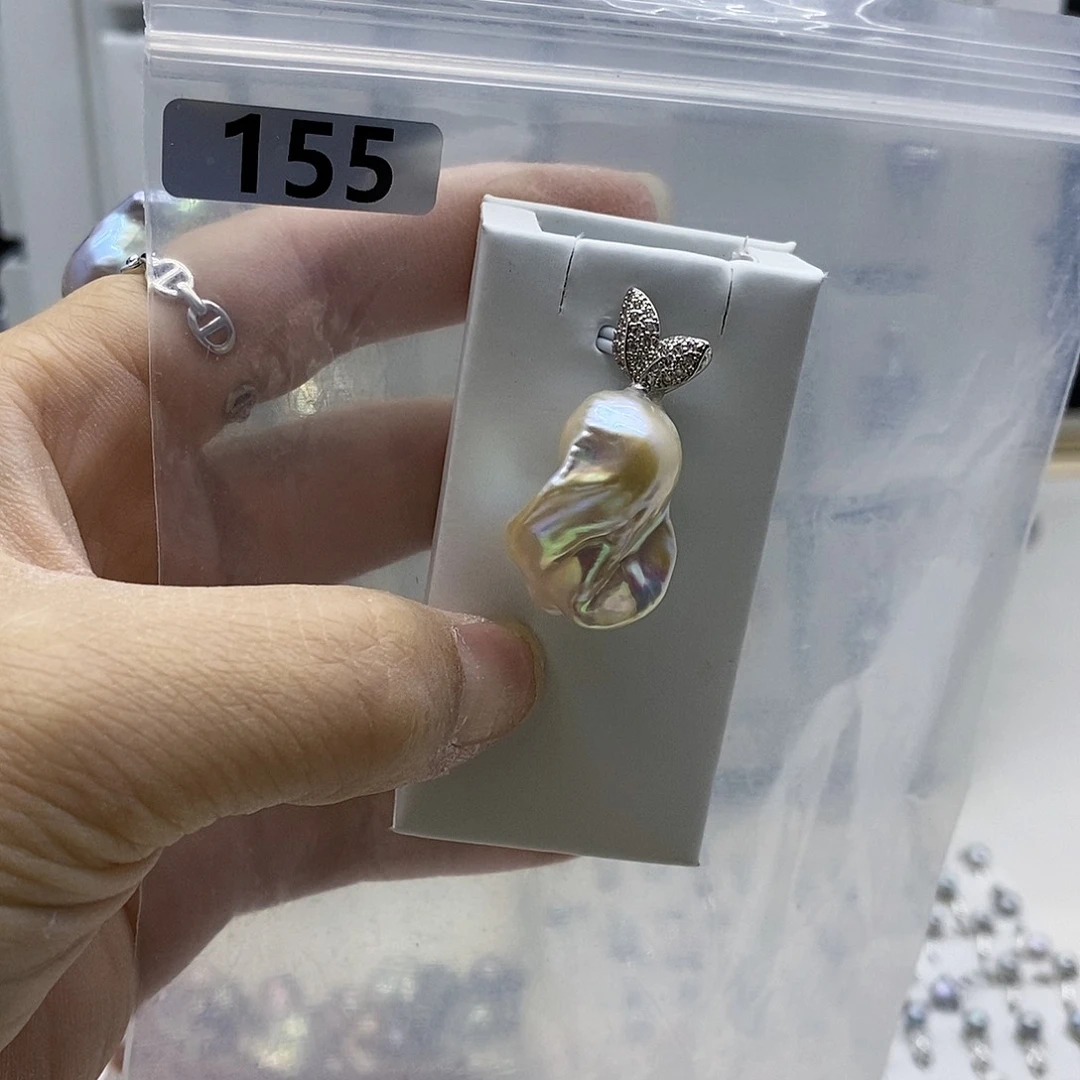 颈饰合金淡水珍珠