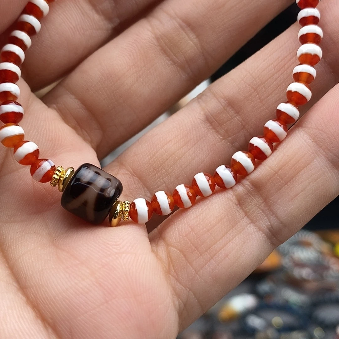 玛瑙/玉髓未镶嵌颈饰