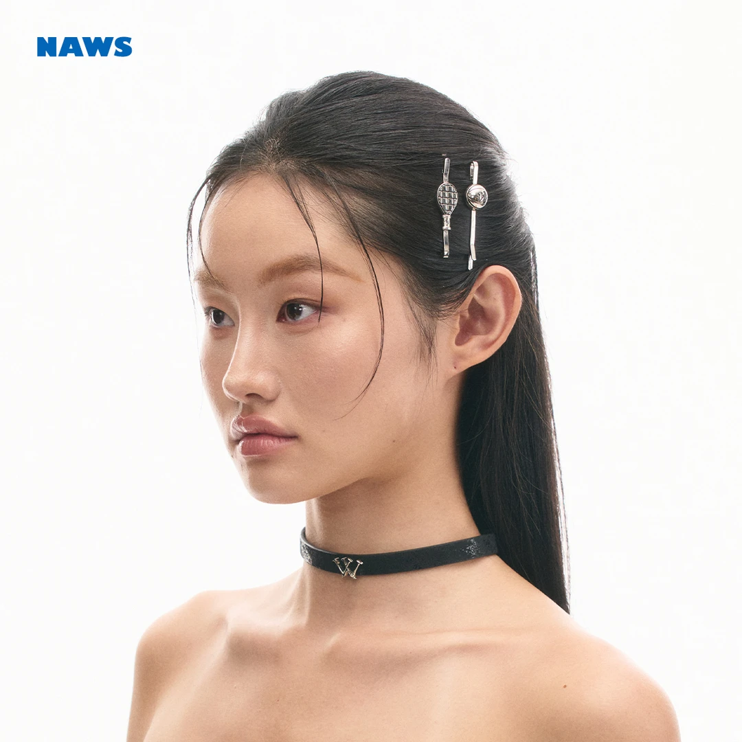 NAWS（NOTAWEAR） 追风一字夹 球拍篮球经典LOGO独特刘海夹