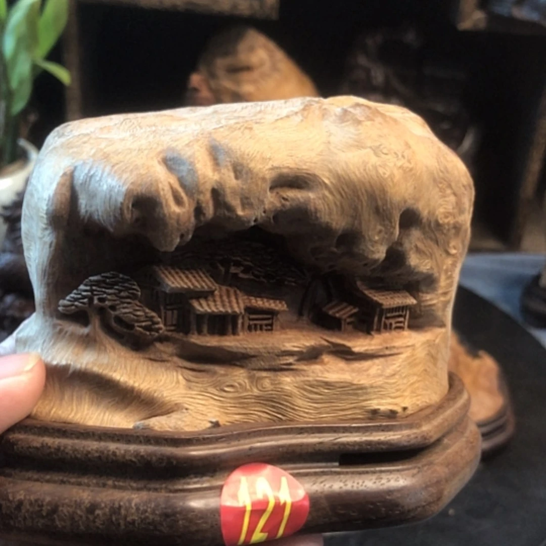 【闪购商品】木质金*荔枝木精美熏香炉