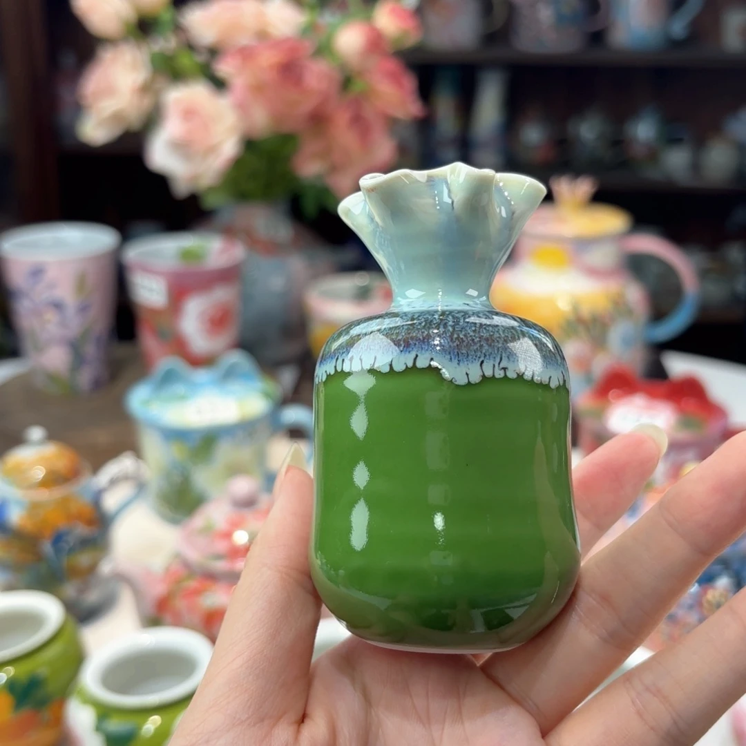 景德镇手绘高温釉下彩陶瓷茶具
