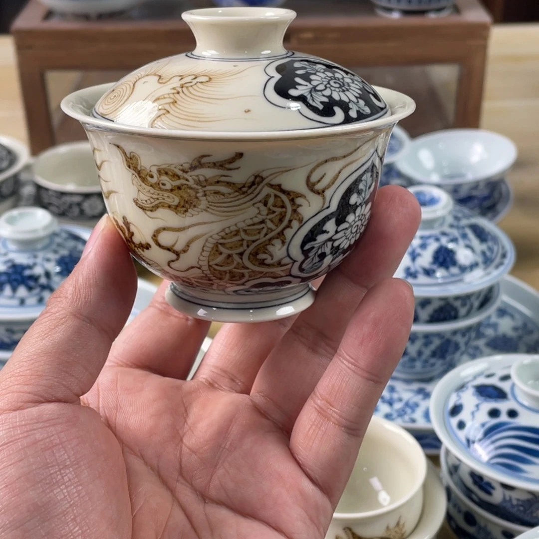 景德镇手工手绘茶具