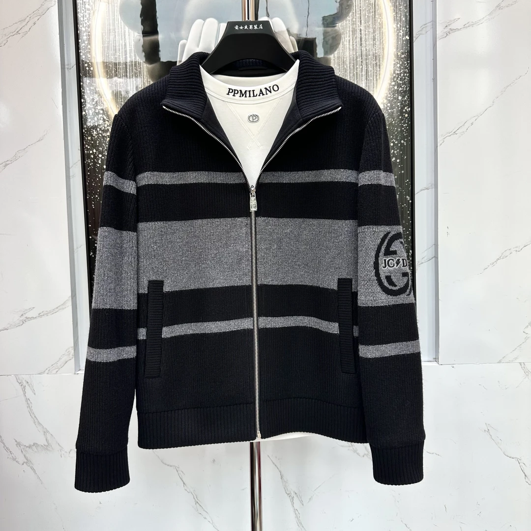 阔【JCDC外套】新款秋冬开衫时尚棉衣潮流上衣休闲男装保暖百搭5531