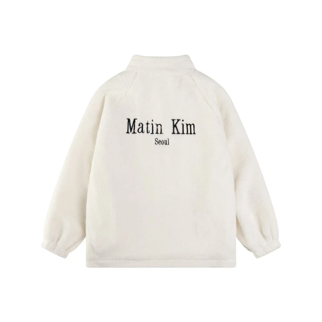 【JIAYI】韩潮Matin K热巴同款字母摇粒绒外套T503