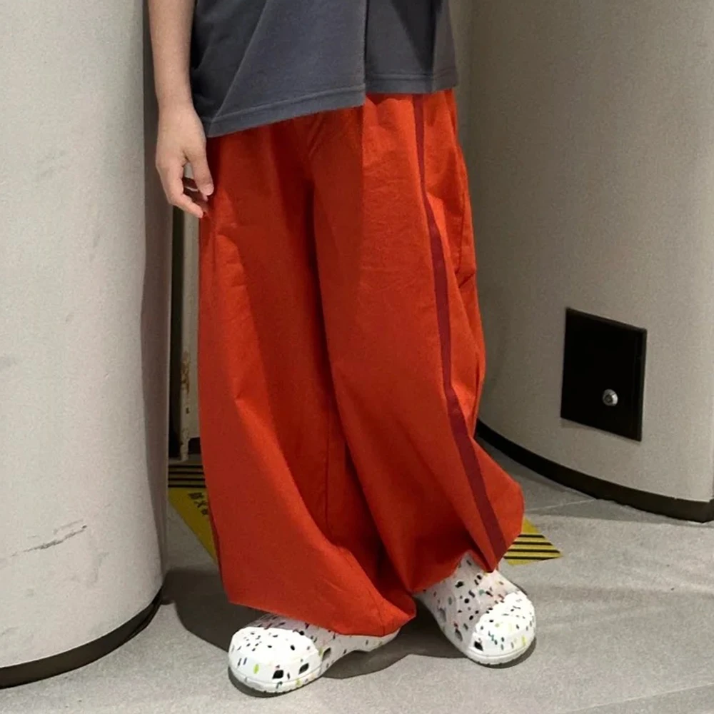 【游子kids】韩版儿童休闲宽松防蚊裤夏季潮流直筒纯色港风