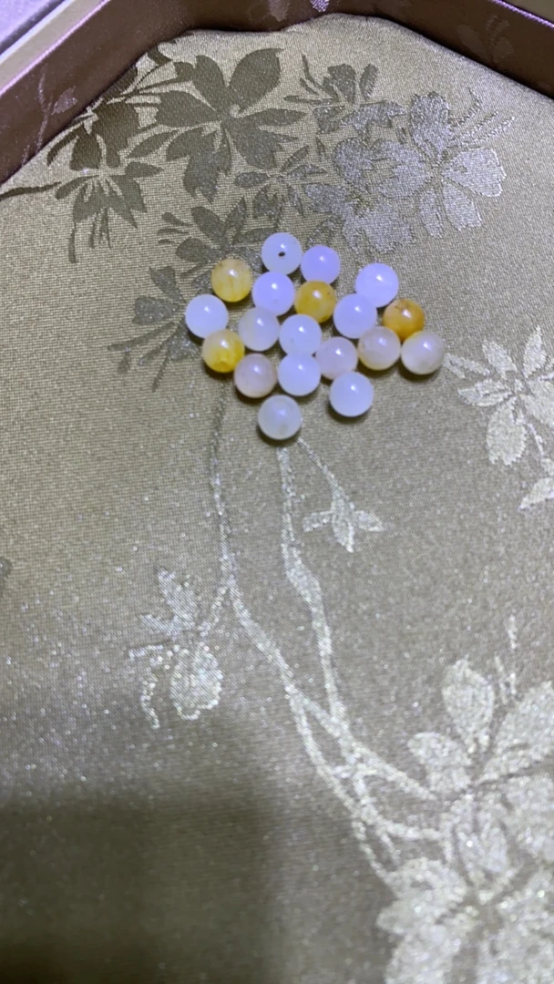 和田玉6毫米挂件顶珠